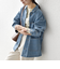 《予約》SHIPS any:〈洗濯機可能〉ルーズ デニム ワーカーズ ジャケット［SHIPS any DENIM］