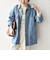 《予約》SHIPS any:〈洗濯機可能〉ルーズ デニム ワーカーズ ジャケット［SHIPS any DENIM］