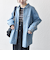 《予約》SHIPS any:〈洗濯機可能〉ルーズ デニム ワーカーズ ジャケット［SHIPS any DENIM］