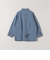 《予約》SHIPS any:〈洗濯機可能〉ルーズ デニム ワーカーズ ジャケット［SHIPS any DENIM］