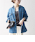 《予約》SHIPS any:〈洗濯機可能〉ルーズ デニム ワーカーズ ジャケット［SHIPS any DENIM］