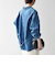 《予約》SHIPS any:〈洗濯機可能〉ルーズ デニム ワーカーズ ジャケット［SHIPS any DENIM］