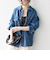 《予約》SHIPS any:〈洗濯機可能〉ルーズ デニム ワーカーズ ジャケット［SHIPS any DENIM］