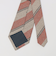 Puccini: シルク メランジ レジメンタル ネクタイ