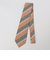 Puccini: シルク メランジ レジメンタル ネクタイ