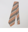 Puccini: シルク メランジ レジメンタル ネクタイ