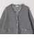 《予約》SHIPS any:〈手洗い可能〉フリンジ Vネック カーディガン ジャケット