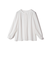 《予約》SHIPS Colors:〈手洗い可能〉2WAY ノーカラー ブラウス◆