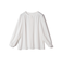 《予約》SHIPS Colors:〈手洗い可能〉2WAY ノーカラー ブラウス◆