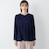 《予約》SHIPS Colors:〈手洗い可能〉2WAY ノーカラー ブラウス◆