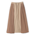 SHIPS Colors:〈手洗い可能〉プリーツ コンビ スカート