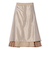SHIPS Colors:〈手洗い可能〉プリーツ コンビ スカート