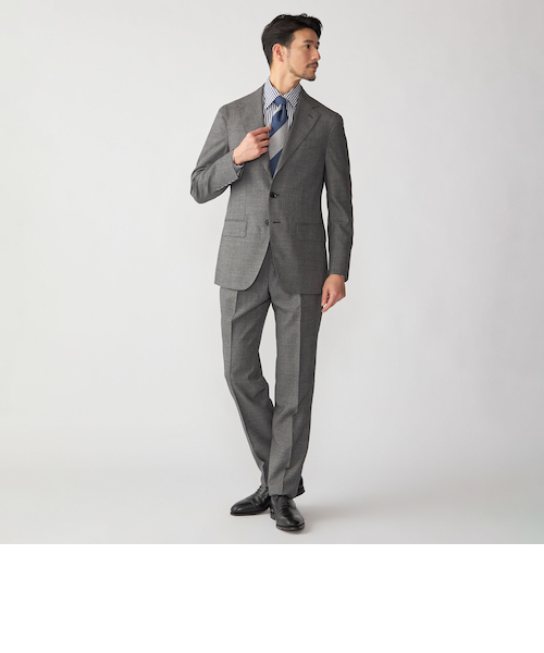 Valditaro: ウール ピンチェック スーツ｜シップスの通販｜&mall