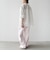 【実力派ベーシック】〈手洗い可能〉IMPERIAL LINEN 混 バンドカラー スキッパー シャツ