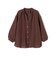 【実力派ベーシック】〈手洗い可能〉IMPERIAL LINEN 混 バンドカラー スキッパー シャツ