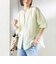 《一部追加予約》〈手洗い可能〉IMPERIAL LINEN 混 バンドカラー スキッパー シャツ