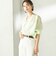 【実力派ベーシック】〈手洗い可能〉IMPERIAL LINEN 混 バンドカラー スキッパー シャツ