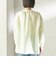 【実力派ベーシック】〈手洗い可能〉IMPERIAL LINEN 混 バンドカラー スキッパー シャツ