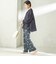 《一部追加予約》〈手洗い可能〉IMPERIAL LINEN 混 バンドカラー スキッパー シャツ