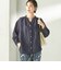 《一部追加予約》〈手洗い可能〉IMPERIAL LINEN 混 バンドカラー スキッパー シャツ