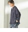 【実力派ベーシック】〈手洗い可能〉IMPERIAL LINEN 混 バンドカラー スキッパー シャツ