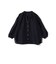 【実力派ベーシック】〈手洗い可能〉IMPERIAL LINEN 混 バンドカラー スキッパー シャツ
