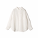 《予約》〈手洗い可能〉IMPERIAL LINEN 混 オーバー サイズ シャツ