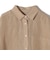 《一部追加予約》〈手洗い可能〉IMPERIAL LINEN 混 オーバー サイズ シャツ