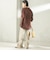 《一部追加予約》〈手洗い可能〉IMPERIAL LINEN 混 オーバー サイズ シャツ