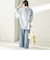《一部追加予約》〈手洗い可能〉IMPERIAL LINEN 混 オーバー サイズ シャツ