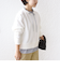 《予約》【WEB限定】〈手洗い可能〉ブラウス コンビ スウェット プルオーバー