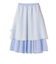 《予約》〈 接触冷感 / 撥水加工〉TEXBRID(R) タフタ ギャザー スカート