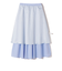 《予約》〈 接触冷感 / 撥水加工〉TEXBRID(R) タフタ ギャザー スカート