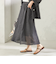 《予約》〈手洗い可能〉ラミー 4 ギャザー スカート