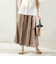 《予約》〈手洗い可能〉ラミー 4 ギャザー スカート