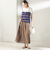 《予約》〈手洗い可能〉ラミー 4 ギャザー スカート