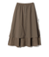 《予約》〈手洗い可能〉ラミー 4 ギャザー スカート