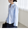 《予約》quaranciel:〈洗濯機可能〉レギュラーカラー ヨーク ルーズ シャツ