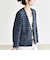 《予約》quaranciel: ツイード ノーラペル フリンジ ジャケット