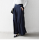 《予約》SHIPS any:〈洗濯機可能〉タイプライター タック ワイド イージー パンツ