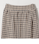 《予約》SHIPS any:〈洗濯機可能〉ギンガムチェック サッカー タイト スカート