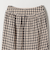 《予約》SHIPS any:〈洗濯機可能〉ギンガムチェック サッカー タイト スカート
