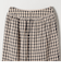 《予約》SHIPS any:〈洗濯機可能〉ギンガムチェック サッカー タイト スカート