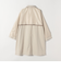 《予約》SHIPS any:〈手洗い可能〉オーバー フレア ステンカラー コート