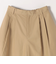 quaranciel:〈洗濯機可能〉タック Aライン ハーフ パンツ
