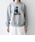 【SHIPS any別注】THE KNiTS:〈洗濯機可能〉ロゴ プリント スウェット 26SS