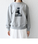 【SHIPS any別注】THE KNiTS:〈洗濯機可能〉ロゴ プリント スウェット 26SS