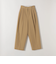 《予約》SHIPS any:〈手洗い可能〉2タック ワイド パンツ