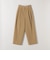 《一部追加予約》SHIPS any:〈手洗い可能〉2タック ワイド パンツ