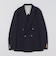 《予約》SHIPS Colors:〈撥水・手洗い可能〉モノ・マガジン コラボ ネイビー ブレザー◆